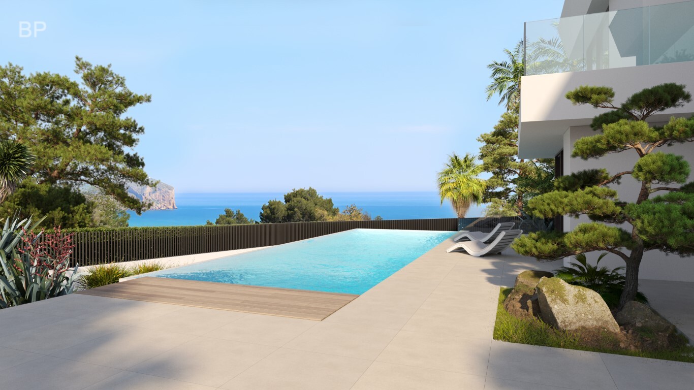 Designer villa with fantastic sea views in Javea