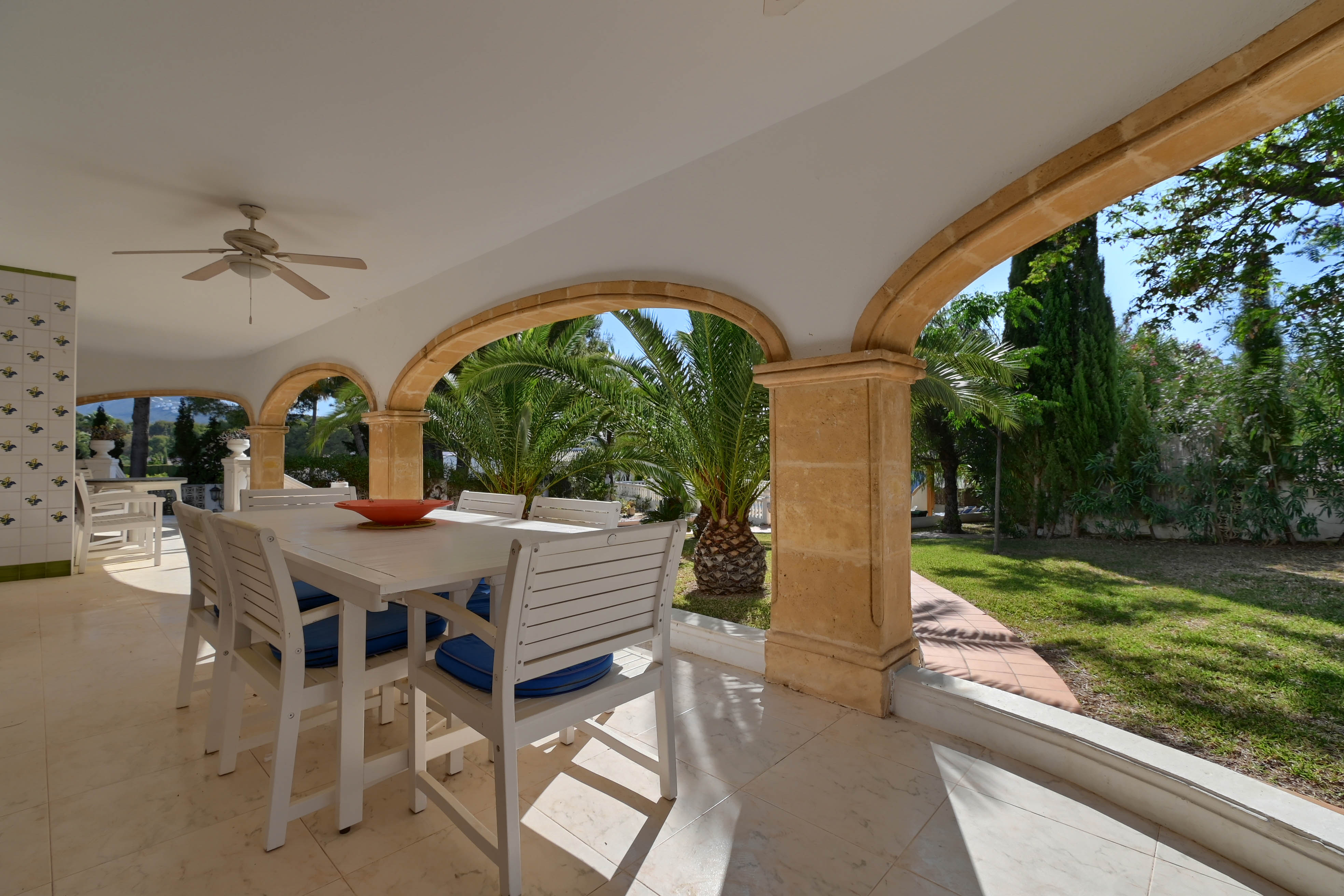 Exceptional stylish family villa on a great location in Moraira.
