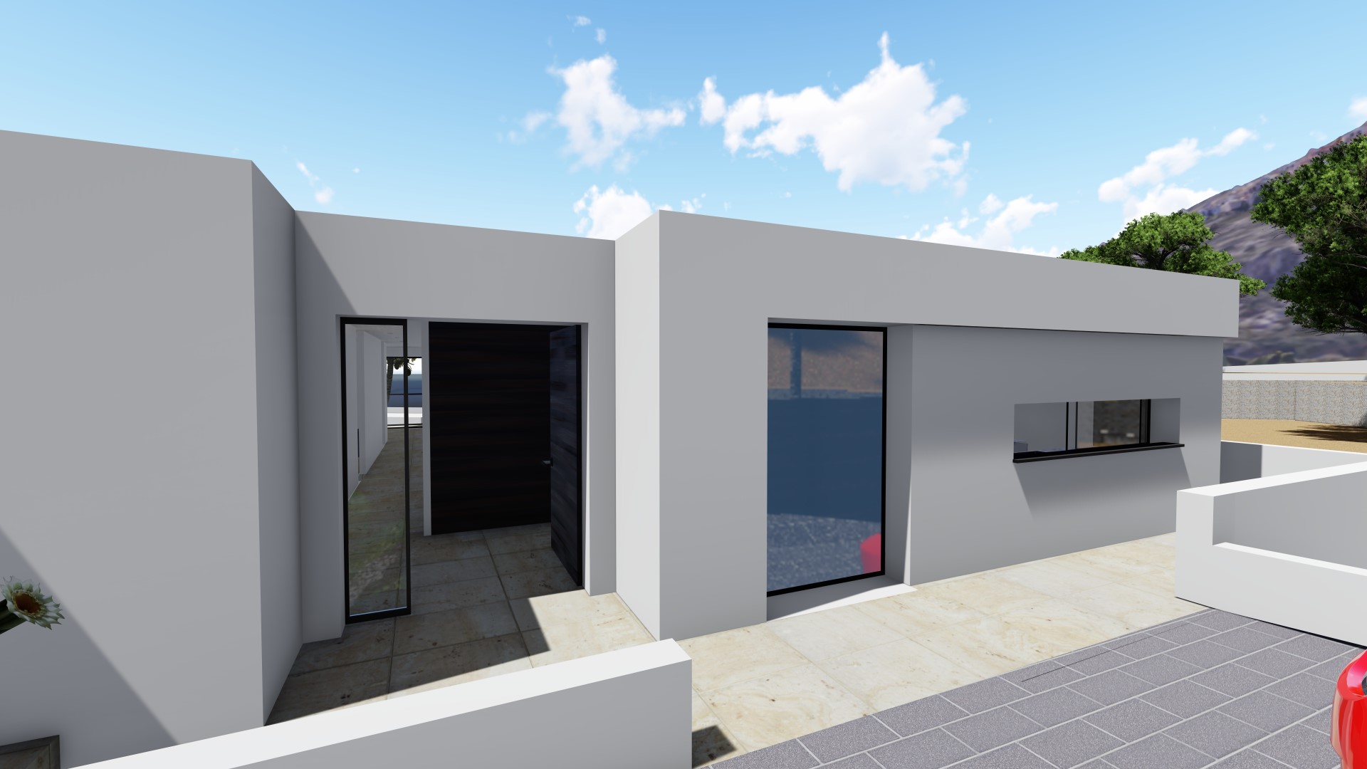Project of 3 bedroom villa in Benitachell