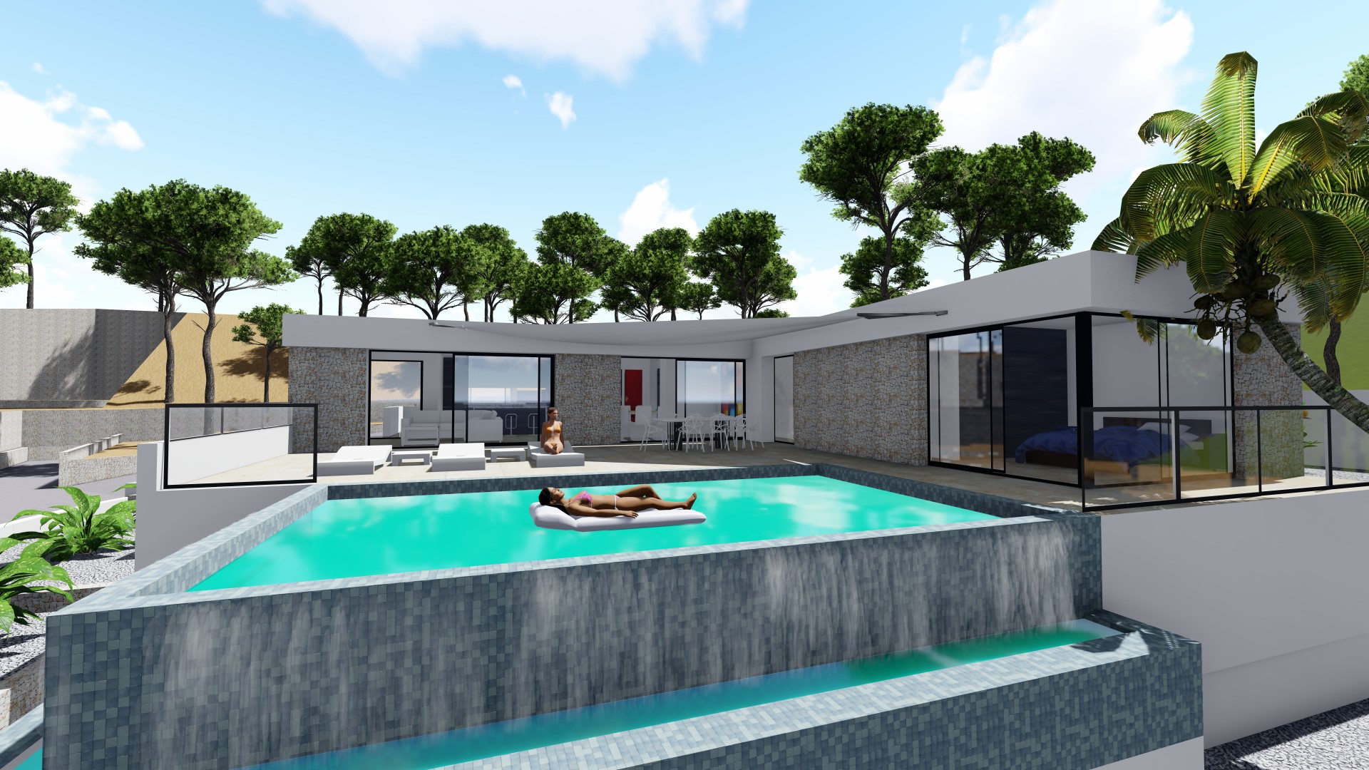 Project of 3 bedroom villa in Benitachell