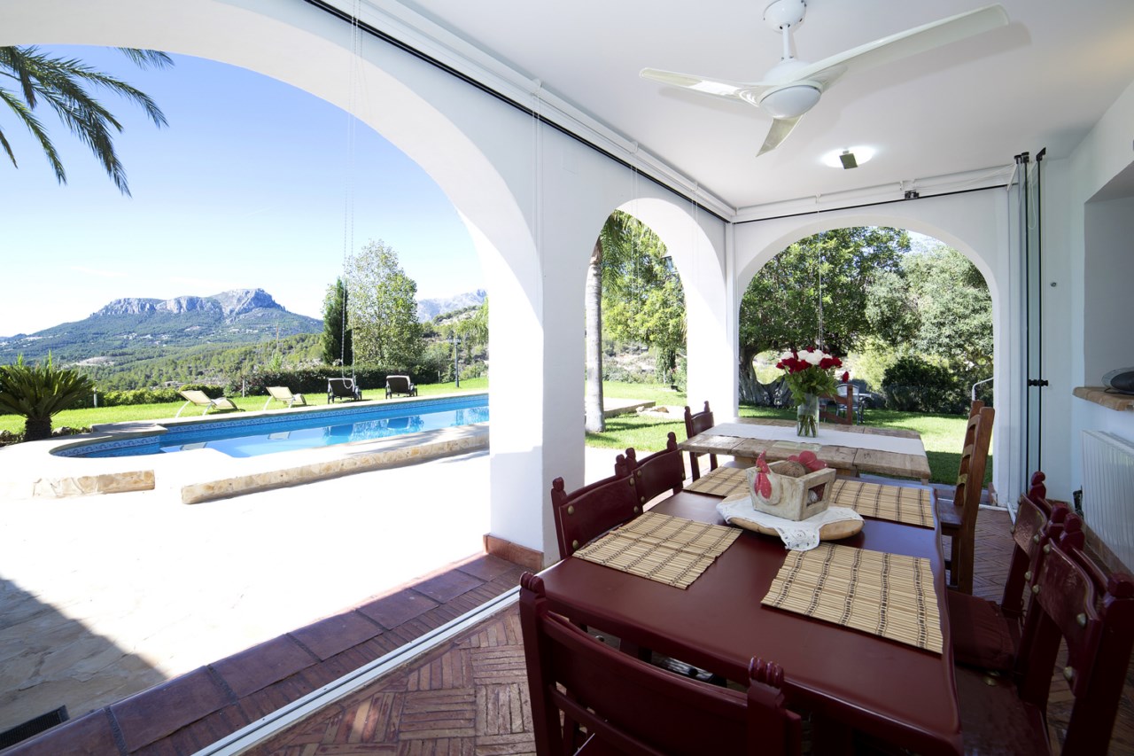 Traditional villa situated between Calpe and Benissa