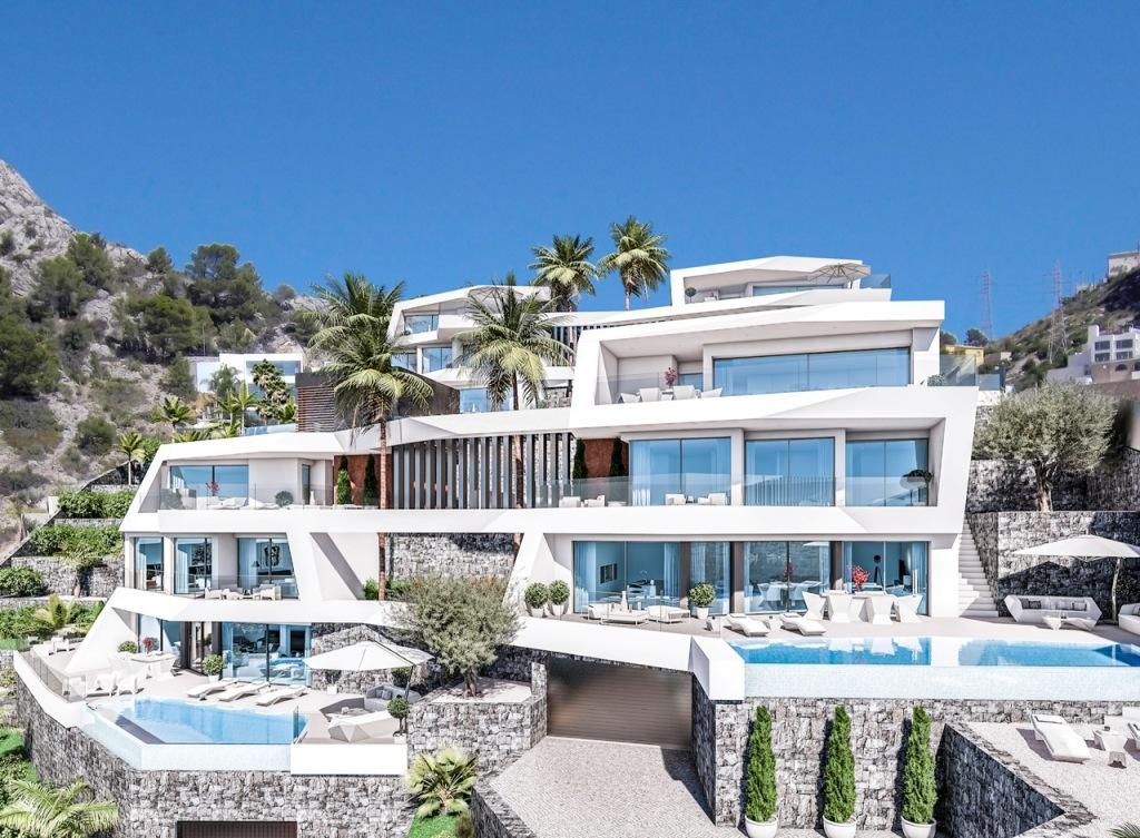 4 Luxury under construction in Calpe 
 
